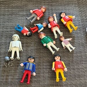 Lot of Playmobile Colorful Toy Figures